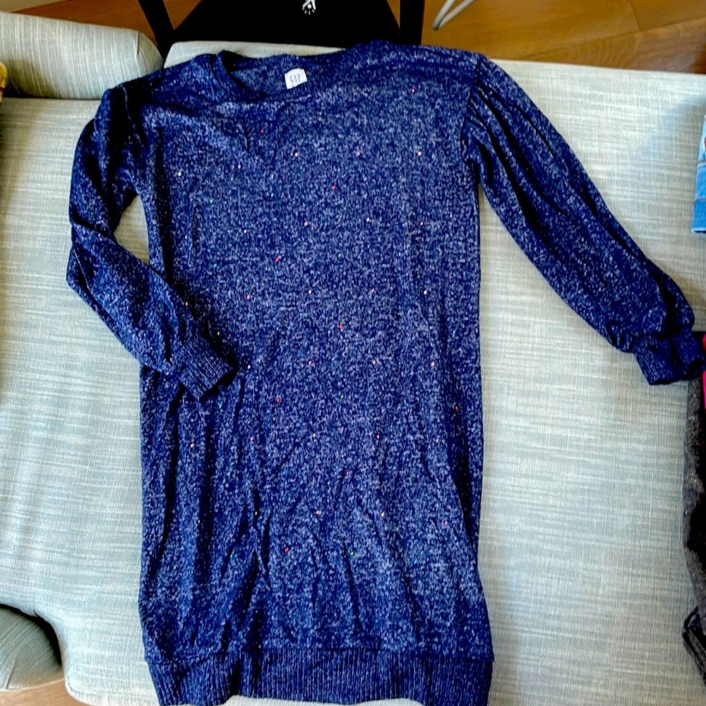 Gap kids sweater dress size M